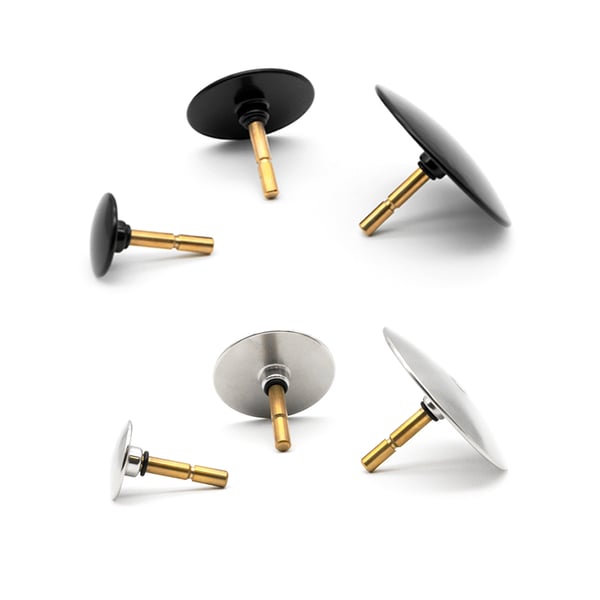 Kit mit 6 konvexen Elektroden (3 kapazitiv + 3 ohmsch) für Diacare 5000, Diacare 6000, RF Beauty 6000 MED und RF Beauty 7000 MED